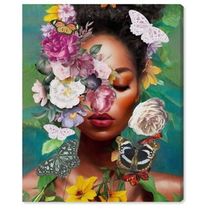Art Remedy Butterfly Explosion II, Tropical Abstract and Floral Wall ...