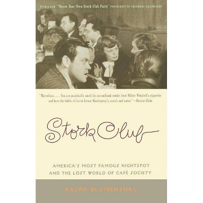 Stork Club - by  Ralph Blumenthal (Paperback)