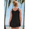 VENUS Womens Plus Gathered Neckline Dress  -  3X, Black - 2 of 2