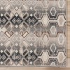 Gertmenian 9'x13' Sierra Senna Rectangular Woven Indoor/Outdoor Area Rug Gray: UV & Stain-Resistant - 2 of 4