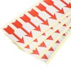 Unique Bargains Industrial Work Inspection Indicator Long Arrow Self-Adhesive Labels 2.6" x 0.8" Red - 4 of 4