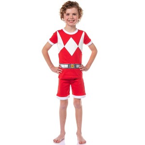 Power Rangers Boys' Character Tight Fit Pajama Short Lounge Set - 1 of 4