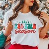 Simply Sage Market Women's Retro Tis The Season Trees Short Sleeve Graphic Tee - 2 of 4