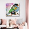 Cafe Swirly Bird Bright Edition Gallery-Wrapped Canvas - 2 of 3