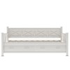 NicBex Twin Size Daybed 80.6" L Modern Pine Bed Frame with 2 Storage Drawer for Bedroom, Living Room, No Box Spring Required - 3 of 4