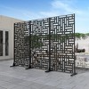 Dovelina Outdoor Privacy Screen Patio Decorative Screens - 2 of 4