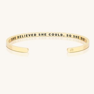 Mantra Jewelry - She Believed She Could, So She Did (within) bracelet - 1 of 4
