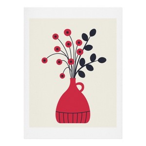 Alisa Galitsyna Red Vase 8" x 10" Art Print - Society6 - 1 of 1