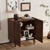 NicBex Wood Decorative Storage Cabinet, Sideboard Buffet Cabinet with Storage Adjustable Shelf Accent Cabinet for Kitchen, Living Room - 4 of 4