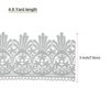 Unique Bargains Cotton Vintage Hollow Lace Decorative Ribbon Trim 4.8 Yards x 3 Inch - 2 of 3