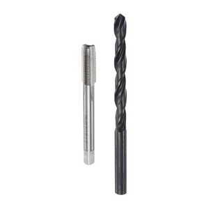 Unique Bargains Straight Flute Tapping Threading Repair Tool Tap and Drill Set - 1 of 3