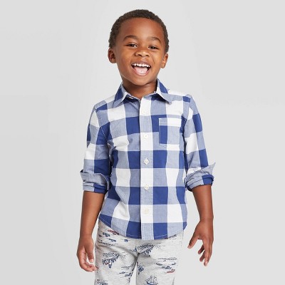 OshKosh BGosh Boys Toddler Short-Sleeve Woven Top