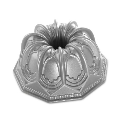 Nordic Ware Vaulted Cathedral Bundt Pan, Metallic