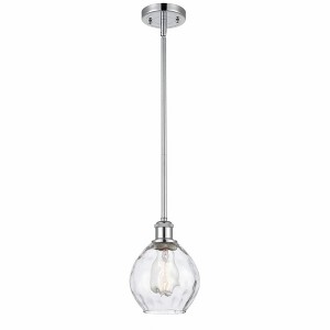 Waverly - 1 Light Stem Hung Mini Pendant In Industrial Style-9 Inches Tall and 6 Inches Wide - 1 of 1