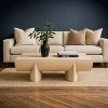 Royal Hampton Coffee Table | 48" Curved Rectangular | Mango Wood - 2 of 4