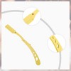Unique Bargains Durable straight shave for Hair Styling Yellow 1 Pc - 3 of 4