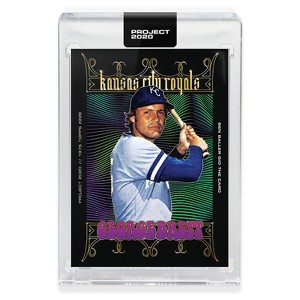 Topps Topps PROJECT 2020 Card 271 - 1975 George Brett by Ben Baller - 1 of 2