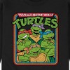Men's - Teenage Mutant Ninja Turtles - TMNT Retro Group Graphic Fleece Sweatshirt - 2 of 4