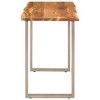 vidaXL Dining Table 43.3 in.x19.7 in.x29.9 in. Solid Wood Acacia - 3 of 4