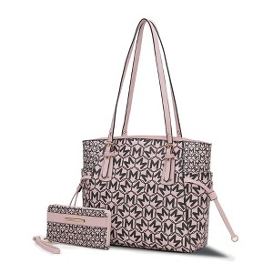 MKF Collection Pauline Tote Women’s Vegan Leather Bag with Matching Wallet  for Everyday Use by Mia K - 1 of 4