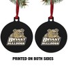 Bryant University Secondary Logo Aluminum Holiday Christmas Tree Ornament - 2 of 4