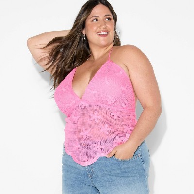 Women's Crochet Halter Top - Wild Fable™