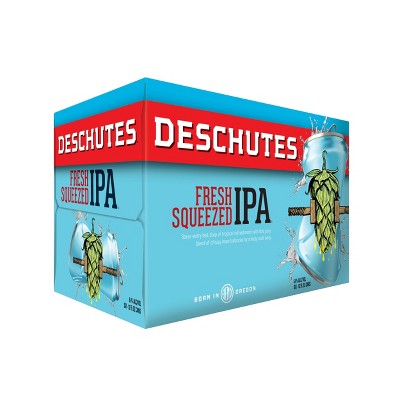 Deschutes Fresh Squeezed IPA Beer - 6pk/12 fl oz Cans