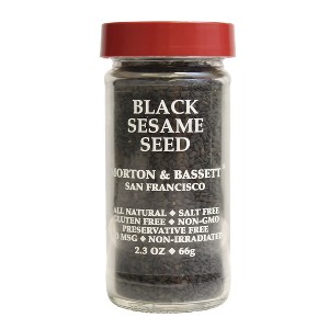 Morton & Bassett Spices Black Sesame Seed - 2.3oz - 1 of 4