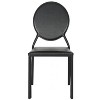 Warner Round Back Leather Side Chair (Set of 2) - FOX2018 - Safavieh Couture - 3 of 4