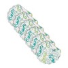 C&F Home Aquarius Cotton Quilted Round Reversible Placemat Set of 6 - 2 of 3