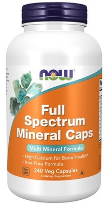 Full Spectrum Mineral Caps by Now Foods  -  240 Capsule