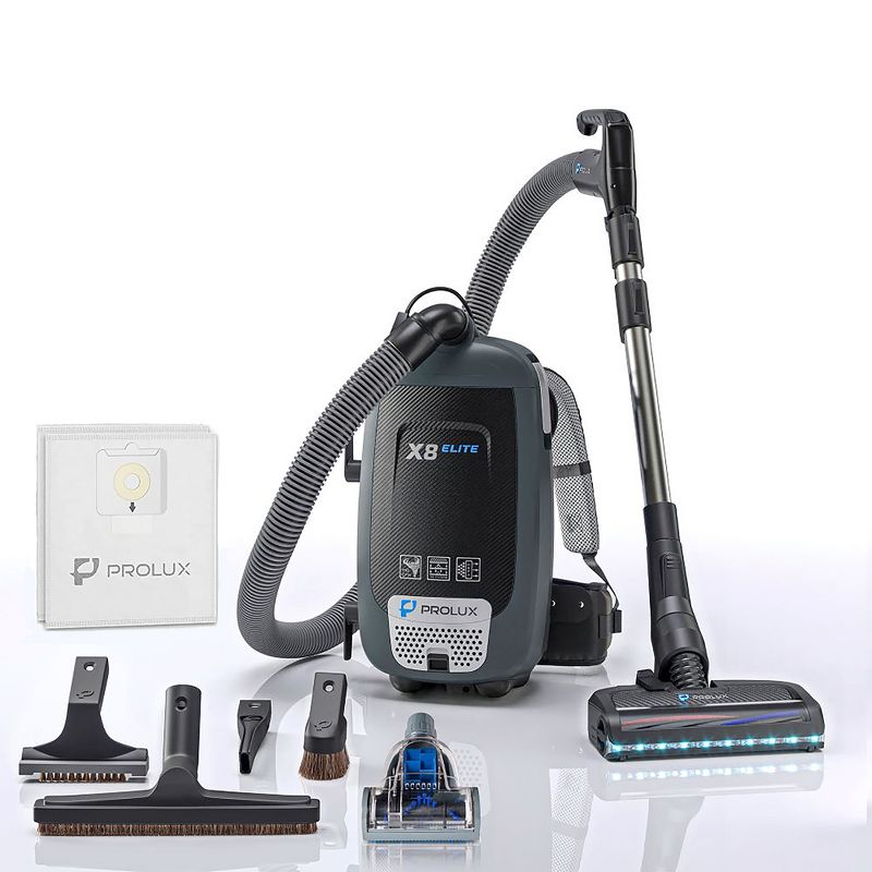 Prolux X8 Elite Backpack Vacuum Canister w/ Prolux Electric Powerhead Kit - Elite, 1 of 11