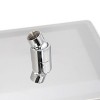 KubeBath Aqua Rondo Matte Black Shower Set w/ Ceiling Mount 8Inch Rain Shower Head - 4 of 4
