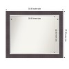 Amanti Art Ellie Non-Beveled Framed Bathroom Vanity Wall Mirror - 3 of 4