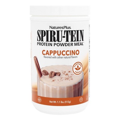 Spiru-Tein (Spirutein) Shake - Cappuccino by Nature's Plus  -  1.1 lbs Powder