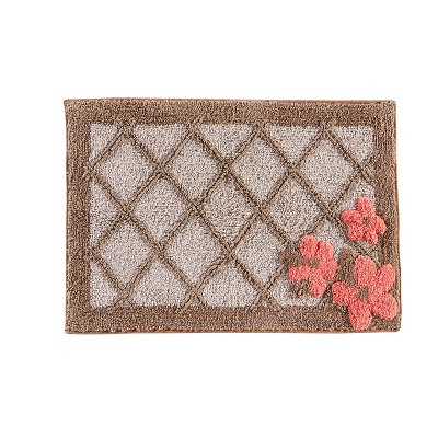 20"x30" Coral Gardens Bath Rug Tan - SKL Home