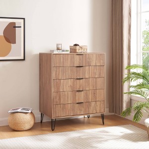 Manhattan Comfort Dumbo 5 Drawer Dresser - 1 of 4