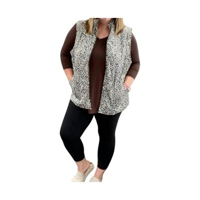 Women's Charlie Zip Up Vest - Michelle Mae