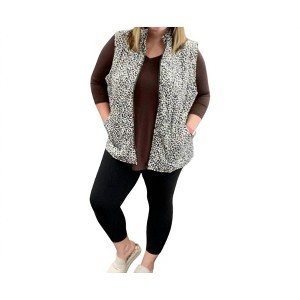 Women's Charlie Zip Up Vest - Michelle Mae - 1 of 3