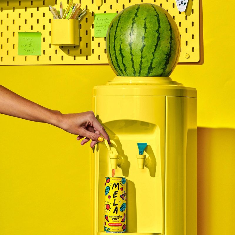 Mela Watermelon Water +Pineapple - 4pk/11.15 fl oz Cans, 4 of 5
