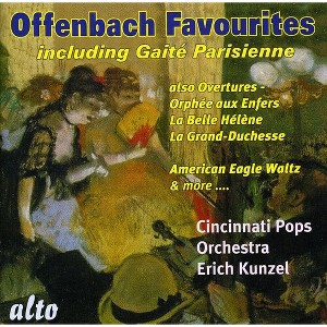 Offenbach & Cincinnati Pops Orchestra & Kunzel - Orchestral Favourites Including Gaite Parisienne (CD) - 1 of 1