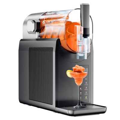 Teendow Slushy Machine No Ice Needed 68oz, Frozen Drink Maker for Home & Parties, 6 Presets, LED Screen, Rapid Chill, Self-Cleaning,Low Noise