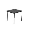 Kumasinova 5/7 Pcs Ouutdoor Dining Sets with 4 Plastic Chairs&Steel Table,Patio Furniture Set Slatted Conversation Table for Garden,Backyard - 4 of 4