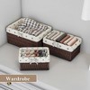Vtec Trading Paper Rope Woven Storage Cubes SET OF 3 - 2 of 3