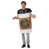 Imposta Costumes Adult Coffee To-Go Costume Bodysuit White One Size - 4 of 4