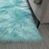 "Cozy Collection" Ultra Soft Fluffy Faux Fur Sheepskin Area Rug - 4 of 4