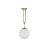 Savoy House Becker 1 - Light Pendant in  Warm Brass - 3 of 4