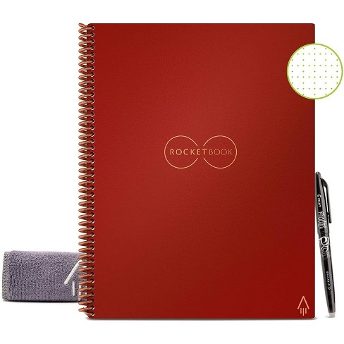 Rocketbook EVR-L-K-A Everlast Smart Reusable Notebook with Pen and