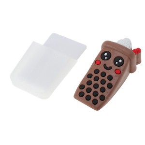 Unique Bargains Door Stop Cartoon Ice Cream Door Stop with Storage Box 3.66"x1.77"x1.18" 1 Pc - 1 of 4