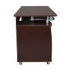NicBex Home Office Desk 51.25" L Morden Writing Desk with 2 Drawers, 1 Cabinet, 2 Open Shelves, Wooden Desktop and Legs for Study and Work - 4 of 4